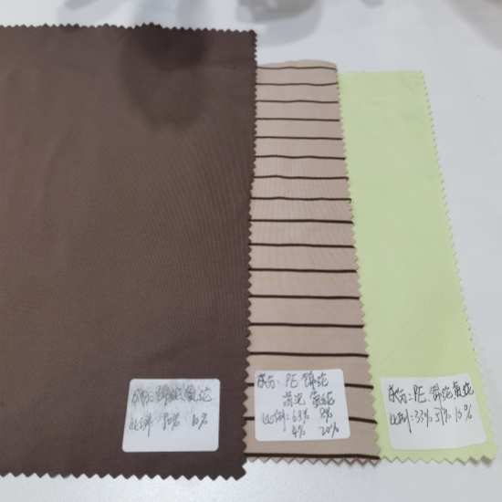 PES: Nylon: Fio composto de elastano