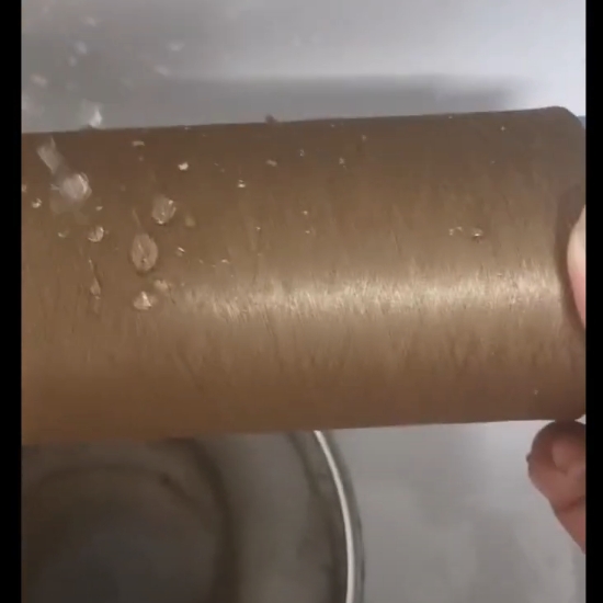 Fio impermeável de alta elasticidade de poliéster