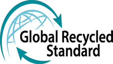 Certificado de padrão reciclado global