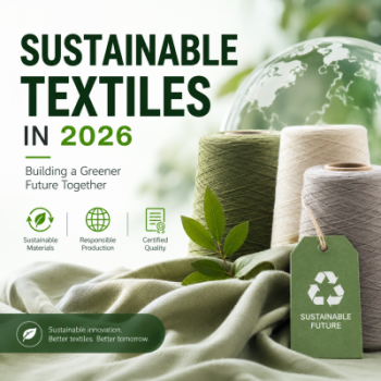 Têxteis Sustentáveis em 2026 A Sustentabilidade Está Impulsionando a Indústria Têxtil