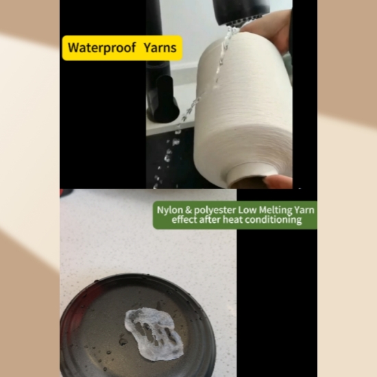 Fios impermeáveis ​​e fios de baixo ponto de fusão